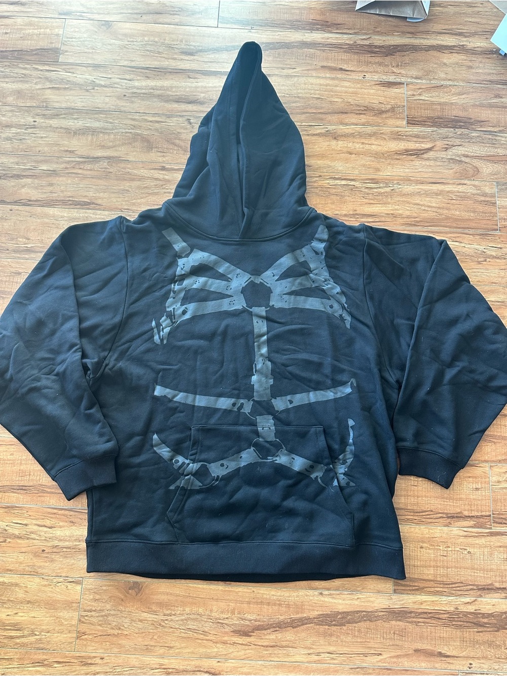 General Experiment Skeleton / Ribcage Hoodie (Laurence Wei, FW2022, Size 1)